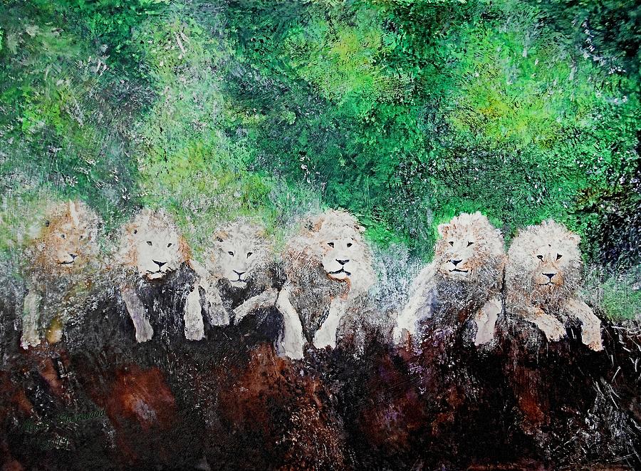 Ghosts of the Endangered Painting by Maris Sherwood