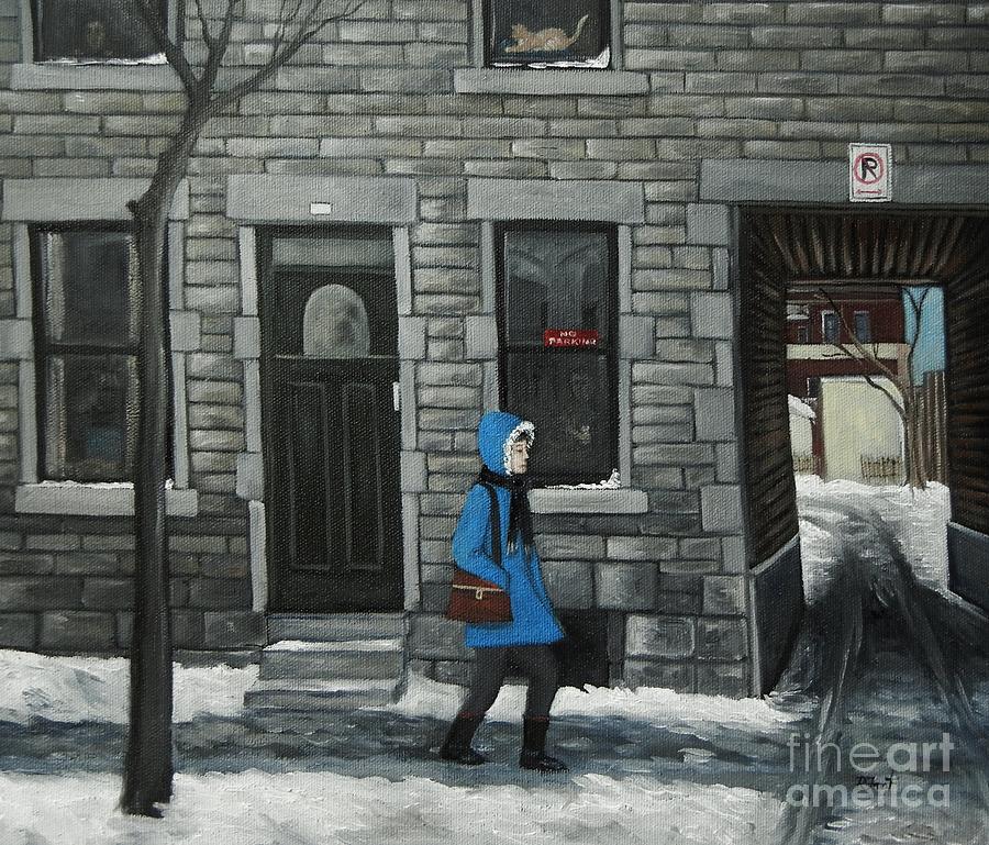 Ghosts of Winter Past Painting by Reb Frost