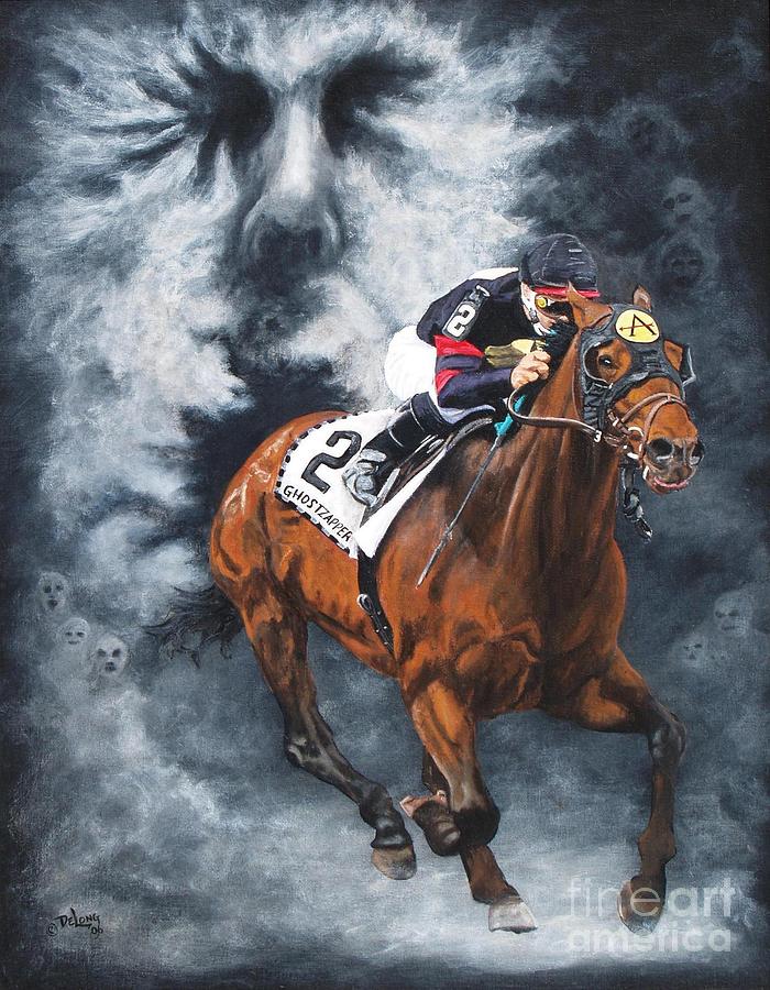 Ghostzapper Painting by Pat DeLong