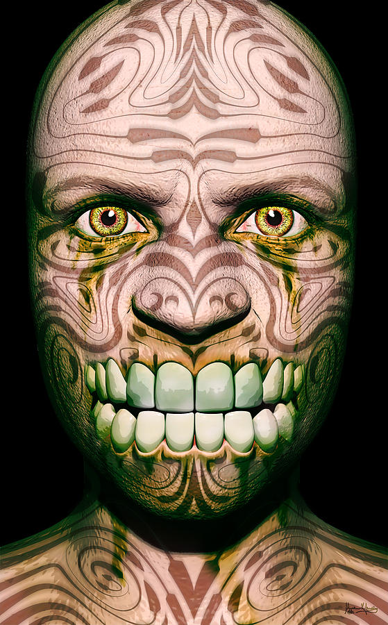Ghoul Digital Art by Matthew Lindley
