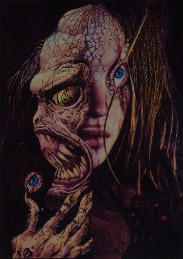 GhoulyGirly Mixed Media by Douglas Fromm