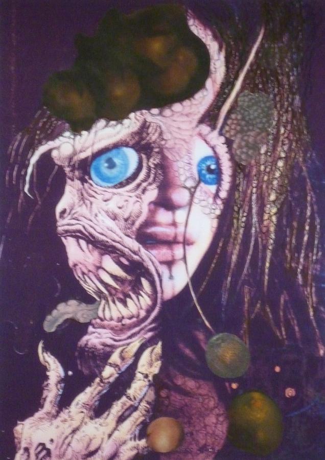 GhoulyHead Mixed Media by Douglas Fromm