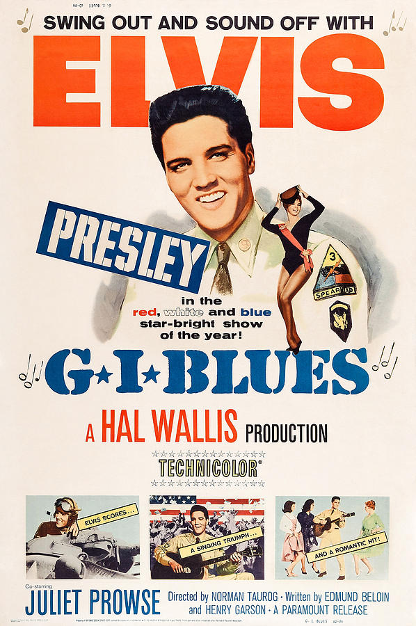 Elvis Presley Photograph - G.i. Blues, Elvis Presley, 1960 by Everett