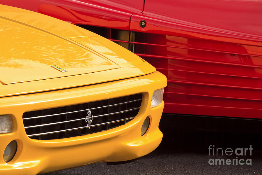 Giallo e Rosso Photograph by Dennis Hedberg