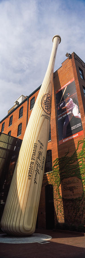 Giant Baseball Bat Adorns Photograph by Panoramic Images