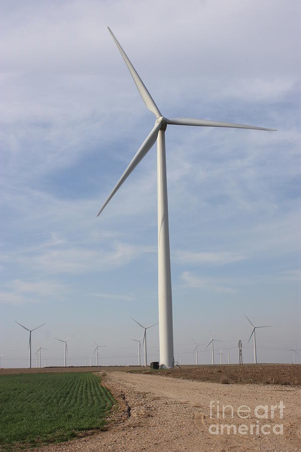 Giant Electric Windmills Photograph By Robert D Brozek Fine Art America