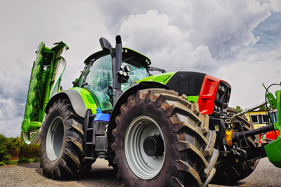 Giant Farming Tractor Latest Model Photograph by Christian Lagereek