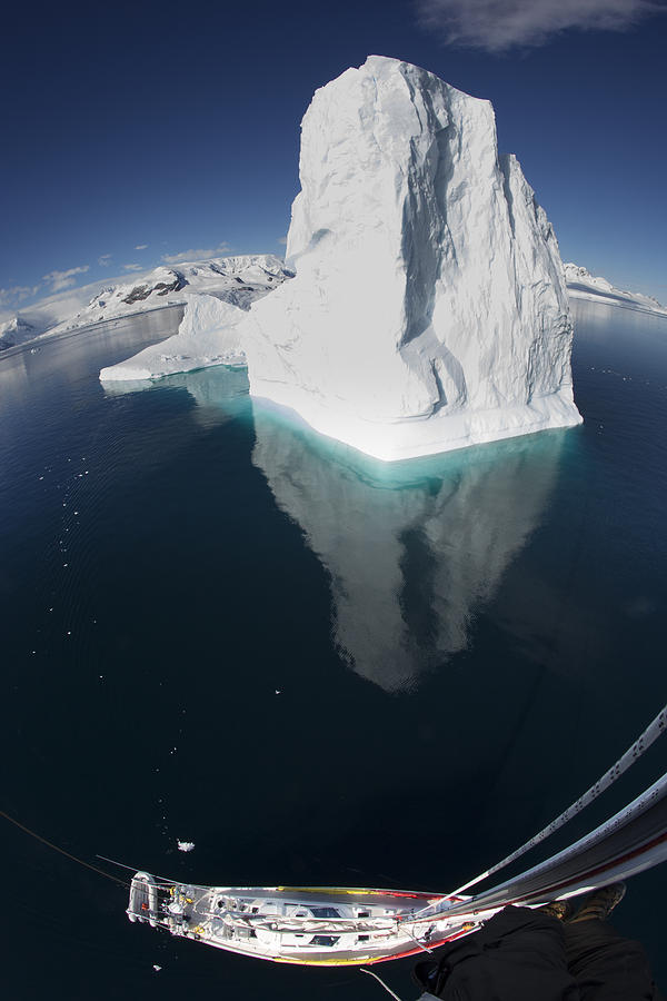 Giant Iceberg  From The Crows Nest Photograph by Matthias  Breiter