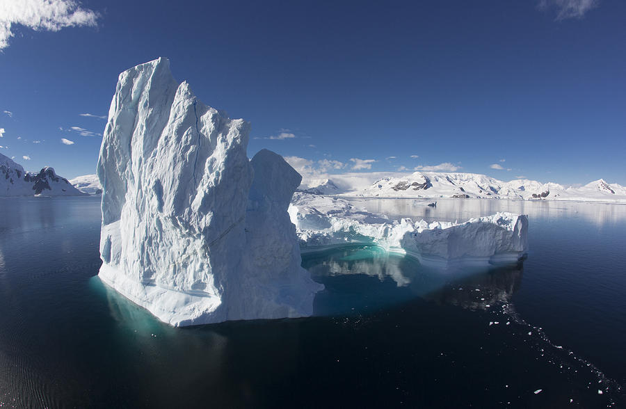 Giant Iceberg Gerlache Strait Antarctica Photograph by Matthias  Breiter