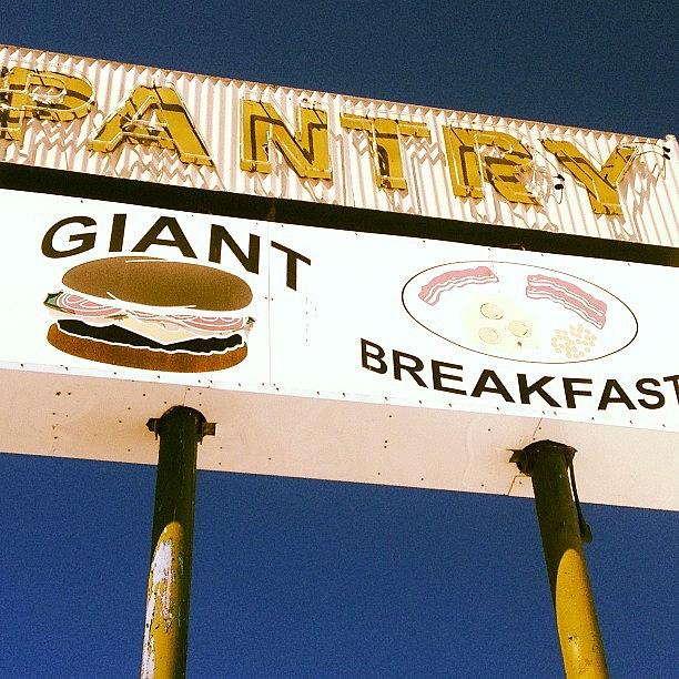 Sign Photograph - Giant Pantry #sanmateo #burlingame by Lynn Friedman
