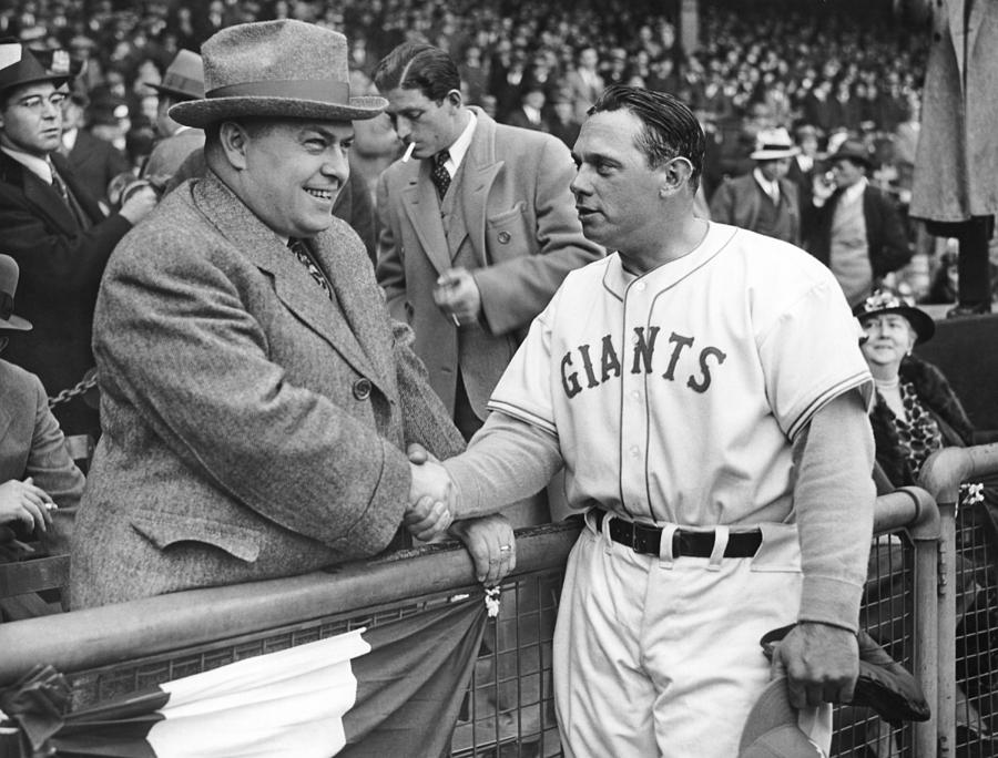 Giants Baseball Opening Day Photograph by Underwood & Underwood