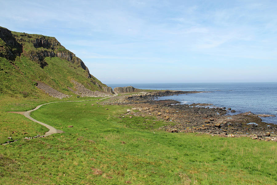 Giants Causeway From Distance Photograph by Daniela Duncan