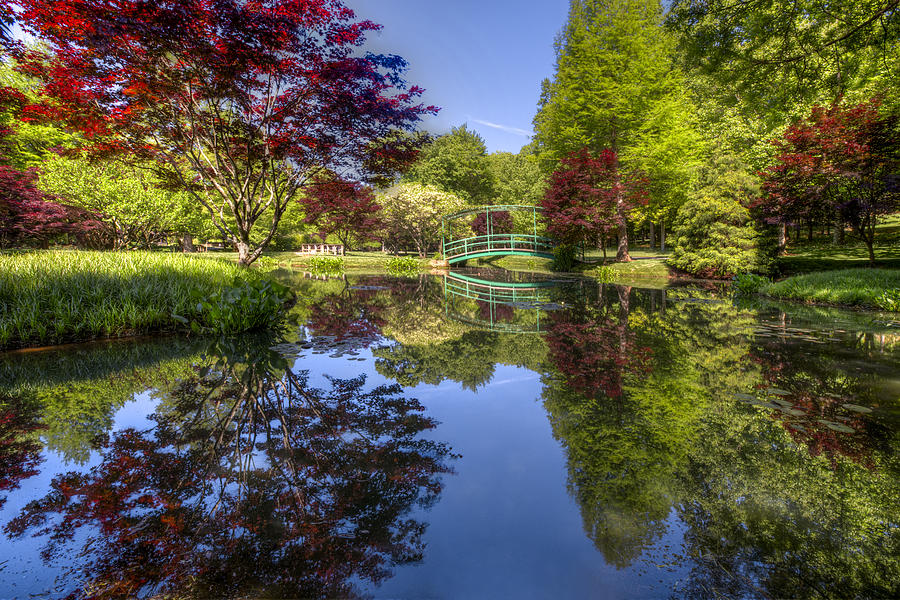 Atlanta Photograph - Gibbs Garden by Debra and Dave Vanderlaan