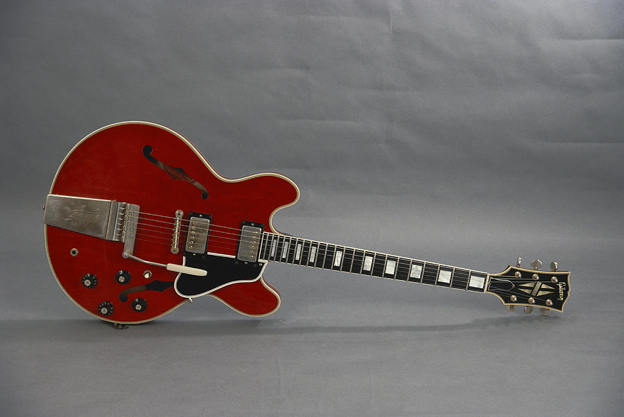 Gibson Es-335 Guitar, 1970s Photograph by Mandolin Bros.