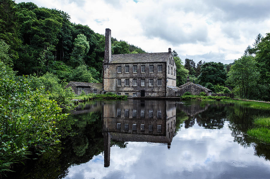 Gibson Mill Hardcastle Crags Photograph by Sandra Pledger - Pixels