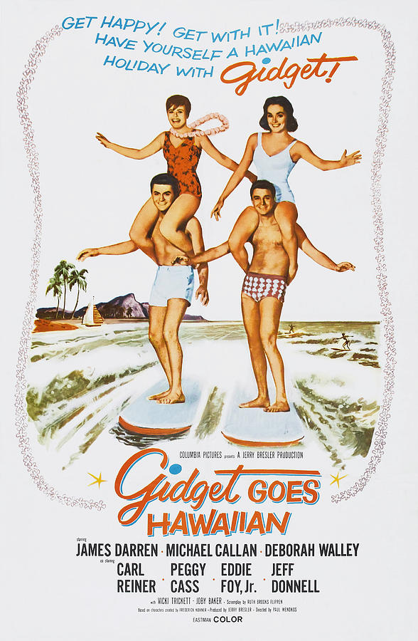 Movie Photograph - Gidget Goes Hawaiian, Us Poster by Everett