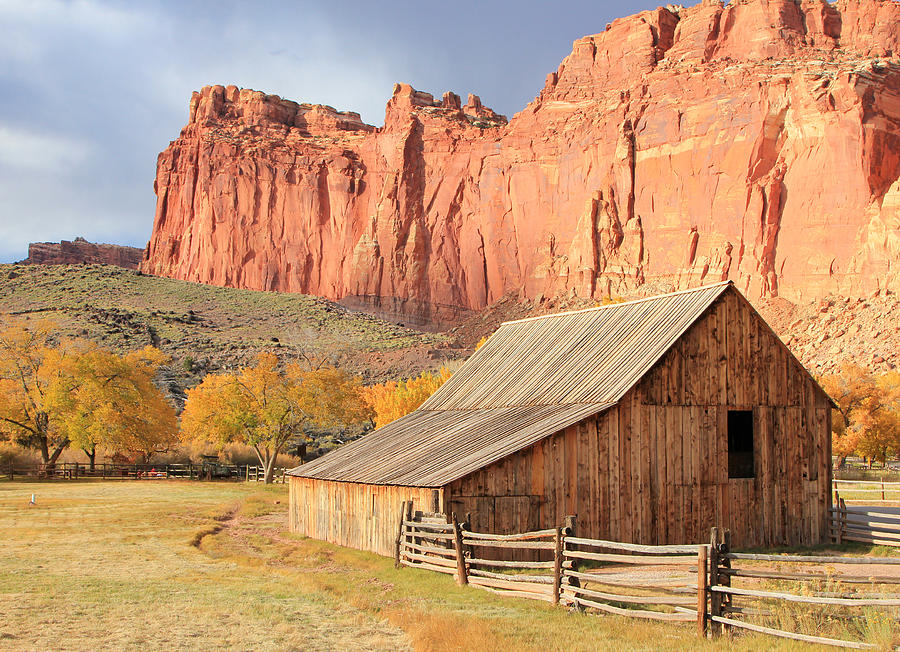 Capitol Reef National Park Photograph - Gifford Barn by Wasatch Light