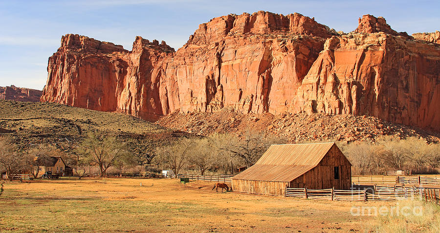 Gifford Farmhouse and Barn in Fruita Utah 2710 Photograph by Jack ...