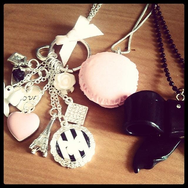 Necklace Photograph - Gifts From The Gf. #necklace #charms by Elisabeth Prudente