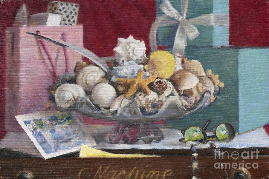 Still Life Painting - Gifts from the Sea by Candace Lovely