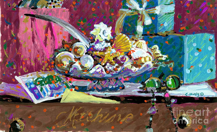 Still Life Painting - Gifts from the Sea II by Candace Lovely