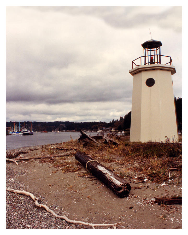 Gig Harbor Lighthouse Photograph by Jack Pumphrey