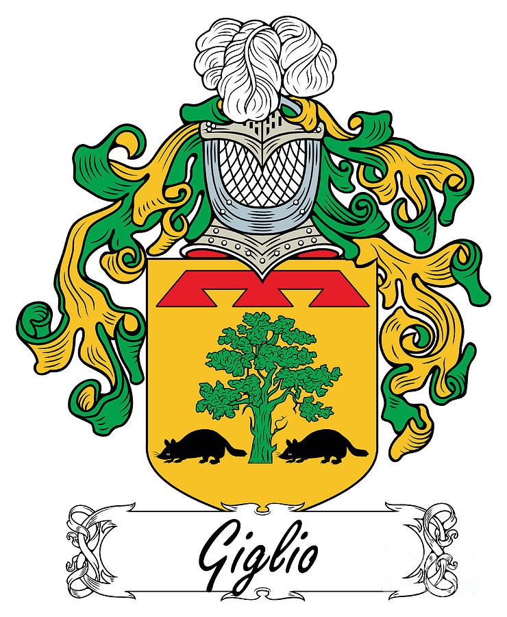 Giglio Coat of Arms di Roma Digital Art by Heraldry - Fine Art America