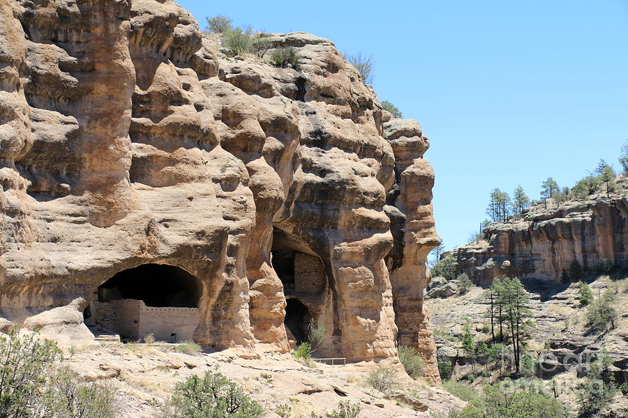 Gila Cliff Dwellings Longview Photograph by Christiane Schulze Art And ...