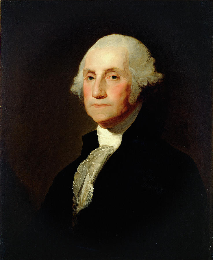 Gilbert Stuart, George Washington, American Painting by Litz Collection ...