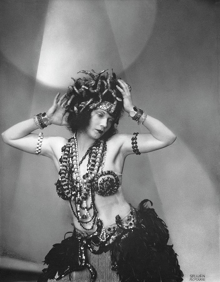 Gilda Gray In Priestess Of Nights High Mysteries Photograph by Edward Steichen