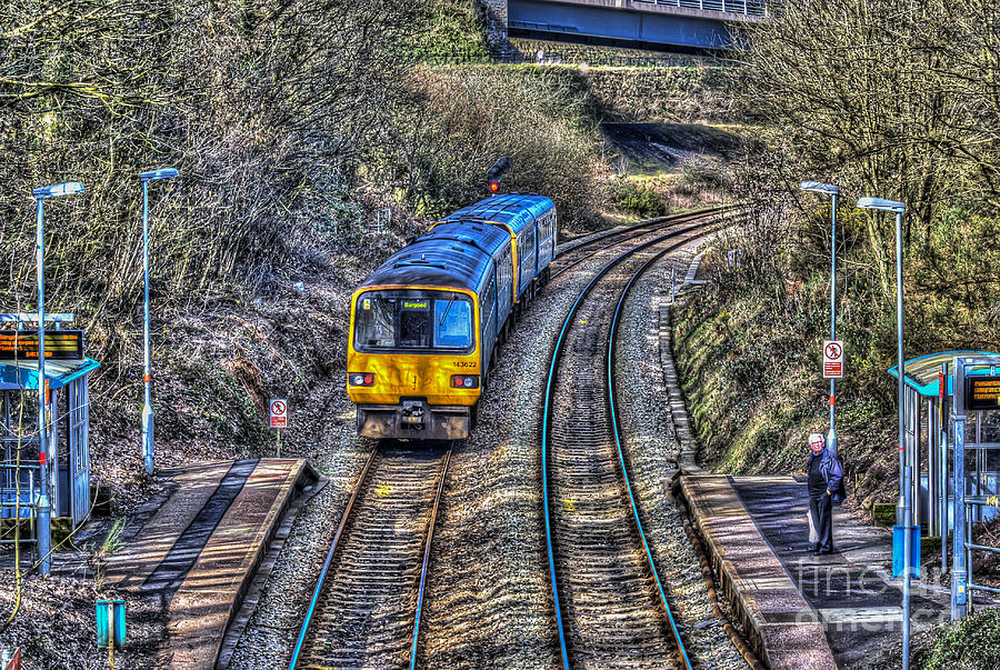 Gilfach Fargoed Railway Station Photograph by Steve Purnell - Pixels