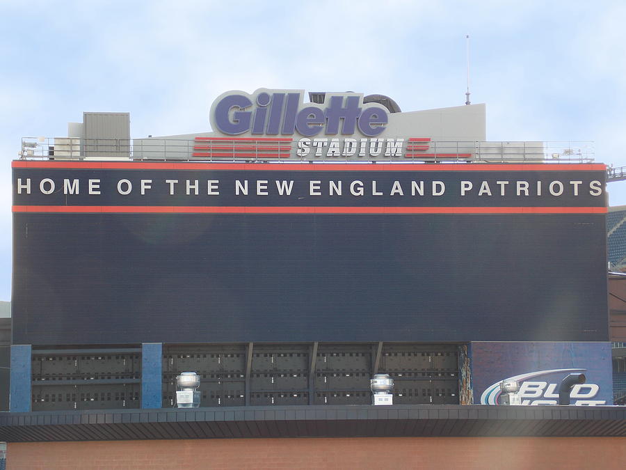 Gillette Stadium Photograph by Catherine Gagne