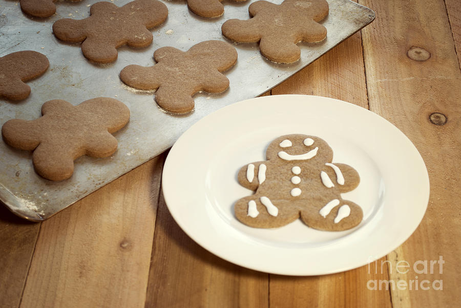Gingerbread Cookies Photograph by Juli Scalzi