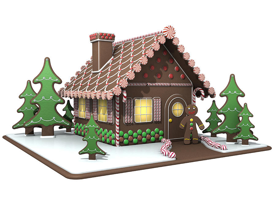 Gingerbread House Photograph by ZargonDesign