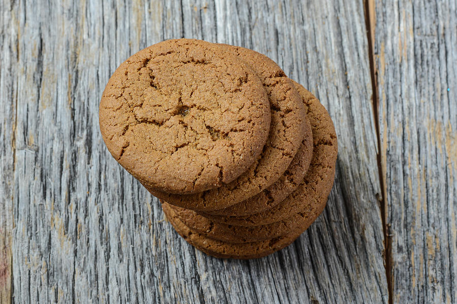 Christmas Photograph - Gingersnap cookies for Christmas by Brandon Bourdages