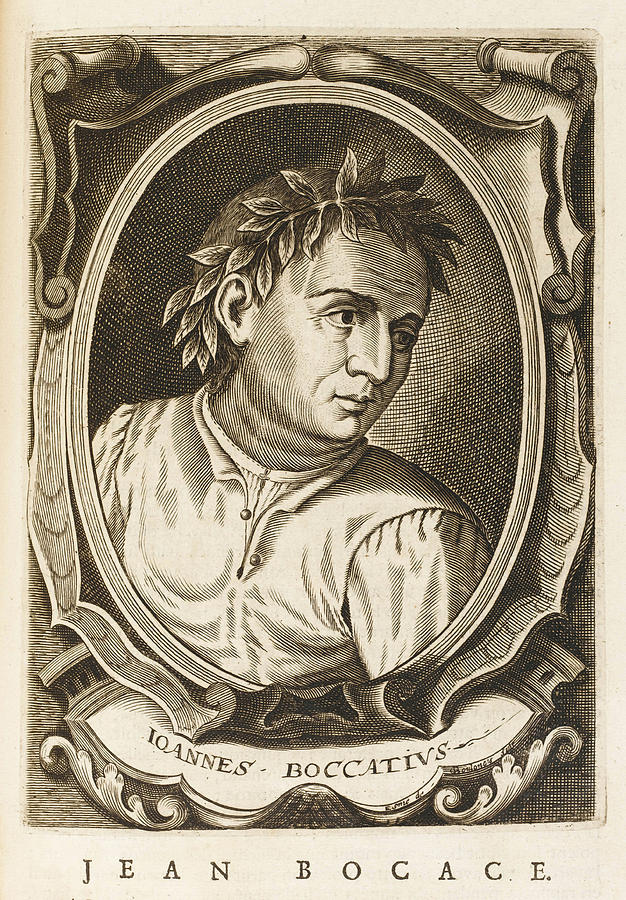 Giovanni Boccaccio Italian Writer Drawing by Mary Evans Picture Library