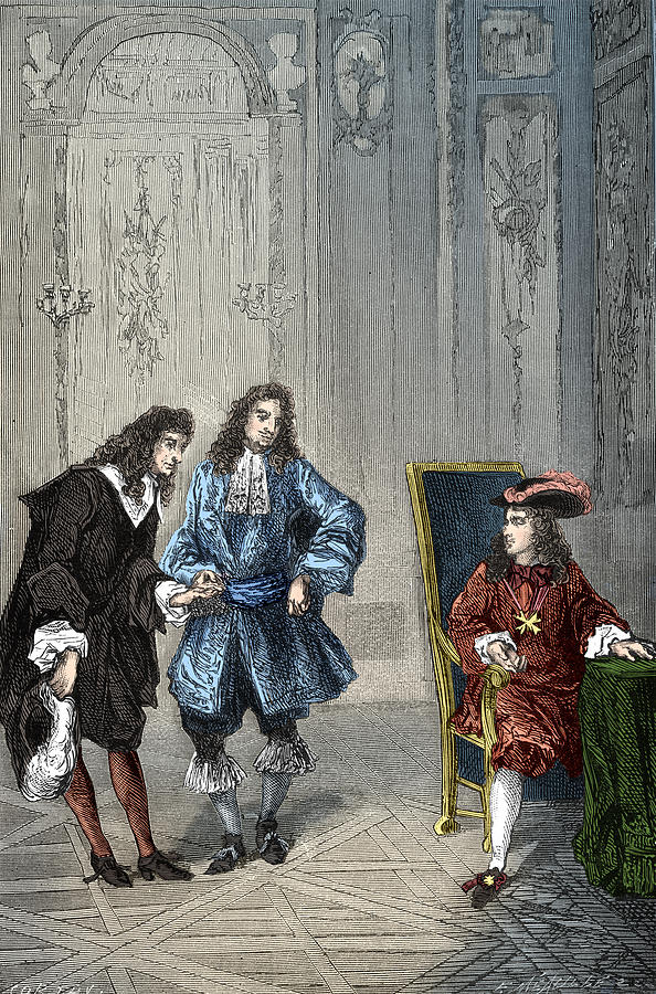 Giovanni Cassini Presented To Louis Photograph by Science Source