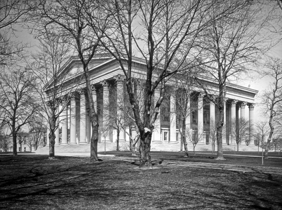Girard College Philadelphia 1886 Vintage Photograph Photograph by A Macarthur Gurmankin