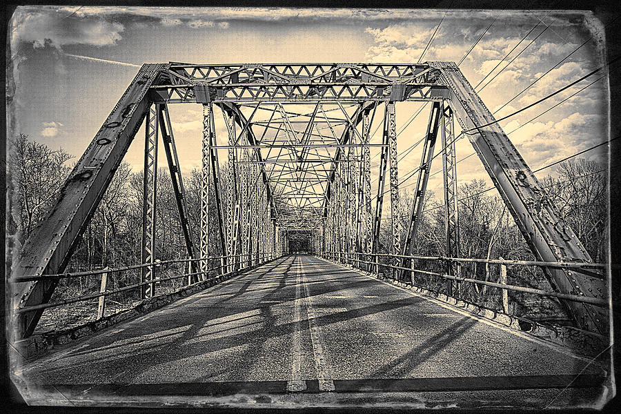 Girders..Old Gravois Bridge Photograph by Robert FERD Frank