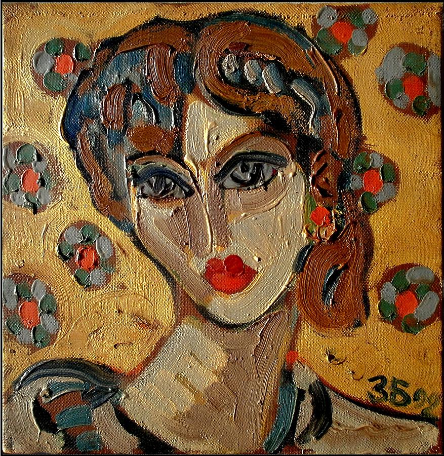 Girl Painting by Zdravko Batembergski - Fine Art America