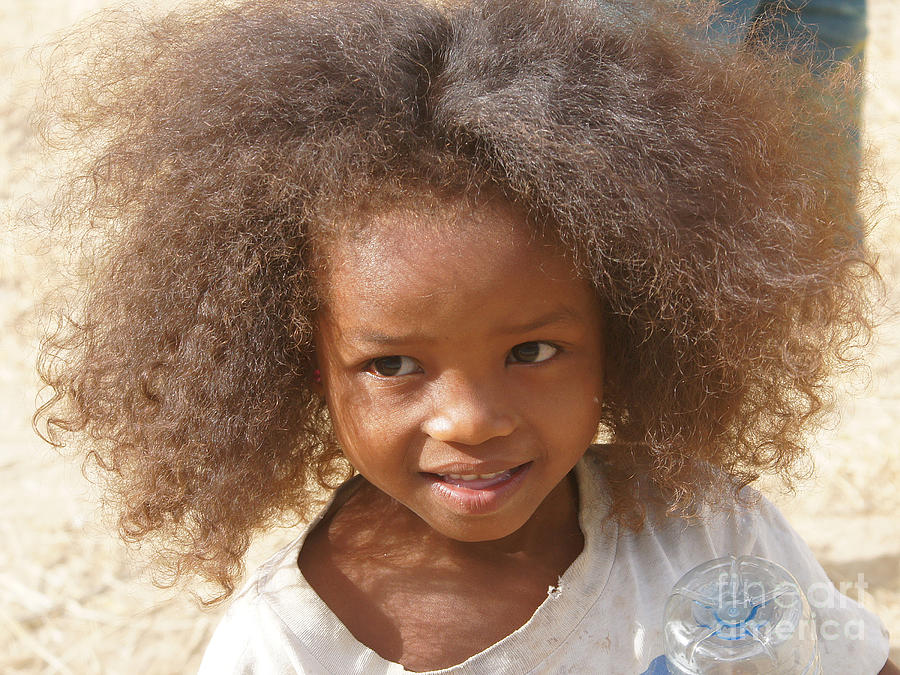 girl from Madagascar 1 Photograph by Rudi Prott