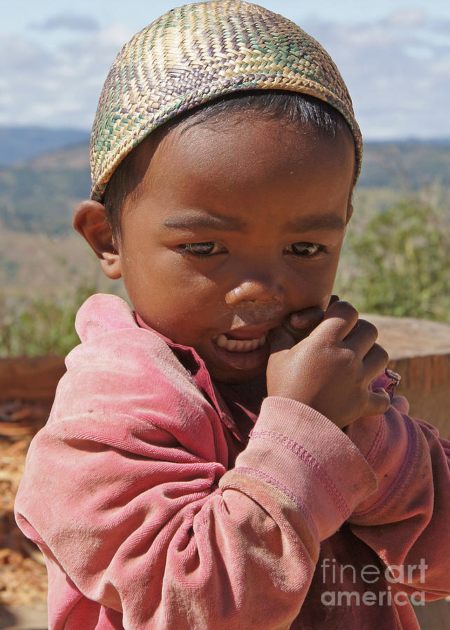 girl from Madagascar 2 Photograph by Rudi Prott