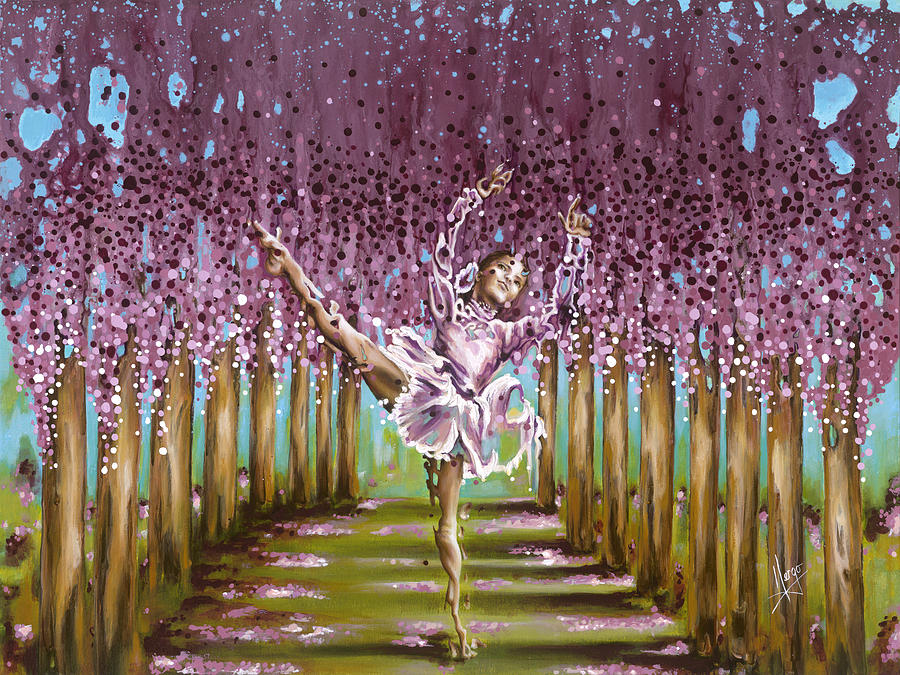 Blossom Painting by Karina Llergo