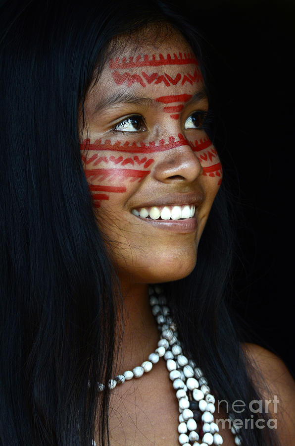 Girl Of The Amazon 1 Photograph by Bob Christopher