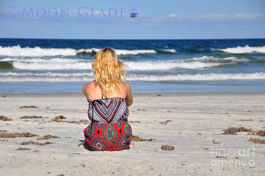 Girl on Beach Photograph by Joanne McCurry