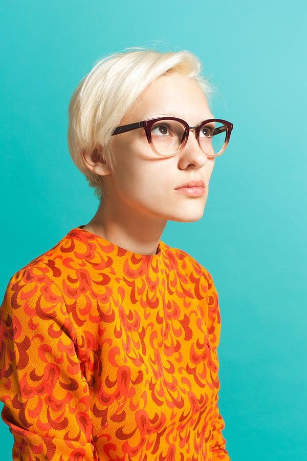 Girl wearing glasses Photograph by Andriy Onufriyenko