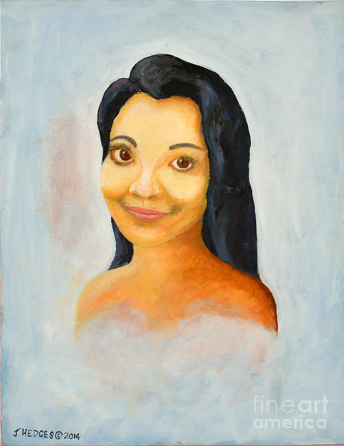 Gisela Painting by Jack Hedges | Pixels