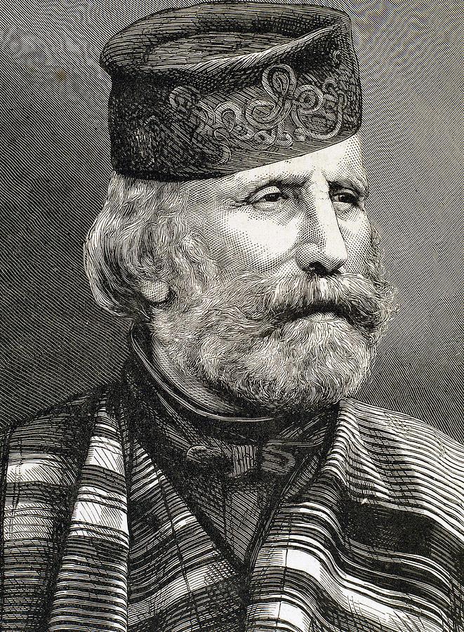 Giuseppe Garibaldi Photograph by Bridgeman Images