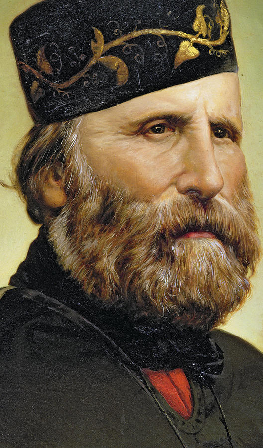 Up Movie Painting - Giuseppe Garibaldi by Unknown