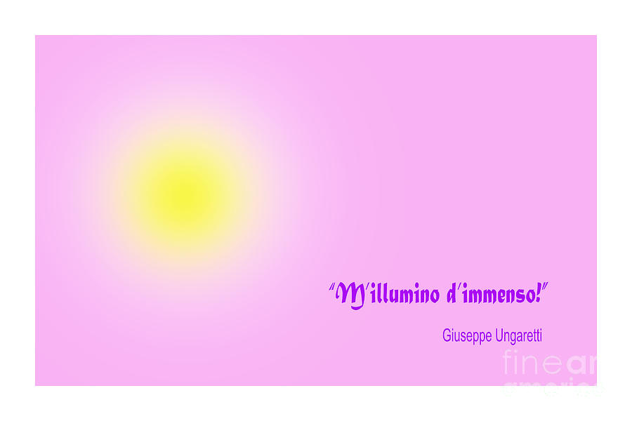Giuseppe Digital Art - Giuseppe Ungaretti Famous Poem by Enrique Cardenas-elorduy Giuseppe Digital Art - Giuseppe Ungaretti Famous Poem by Enrique Cardenas-elorduy